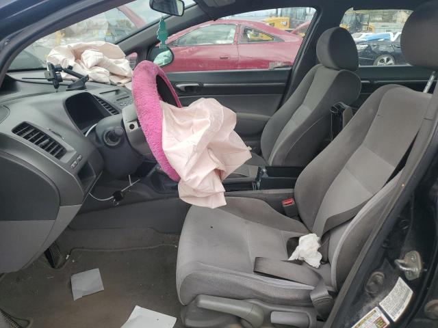 1HGFA16897L126524 - 2007 HONDA CIVIC EX BLACK photo 7