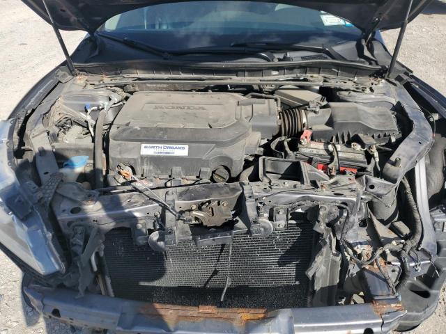 1HGCR3F85HA042964 - 2017 HONDA ACCORD EXL GRAY photo 11