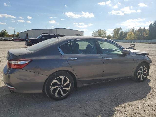 1HGCR3F85HA042964 - 2017 HONDA ACCORD EXL GRAY photo 3