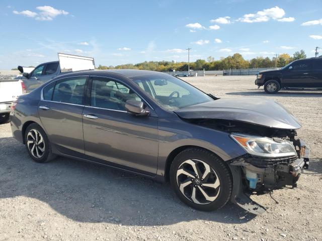 1HGCR3F85HA042964 - 2017 HONDA ACCORD EXL GRAY photo 4