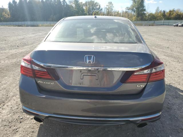 1HGCR3F85HA042964 - 2017 HONDA ACCORD EXL GRAY photo 6