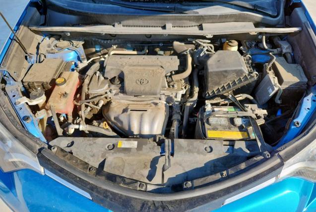 2T3ZFREVXJW424748 - 2018 TOYOTA RAV4 LE BLUE photo 12