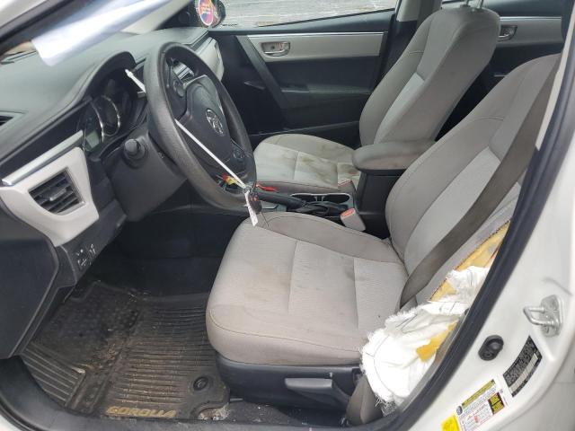 2T1BURHEXGC697761 - 2016 TOYOTA COROLLA L WHITE photo 7