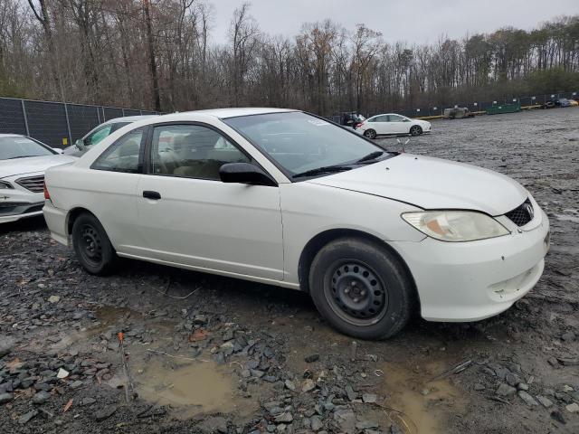 1HGEM22124L082511 - 2004 HONDA CIVIC DX VP WHITE photo 4