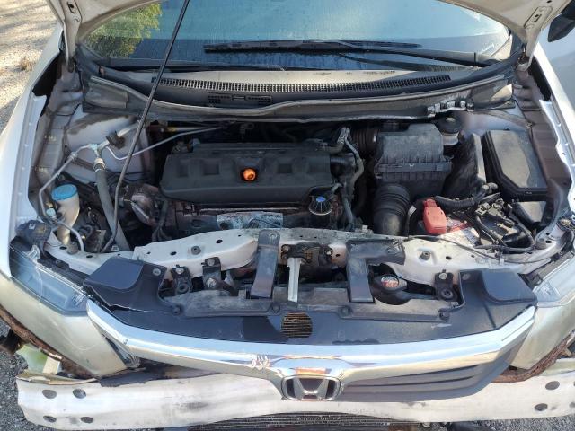 2HGFB2F40CH103463 - 2012 HONDA CIVIC LX SILVER photo 11