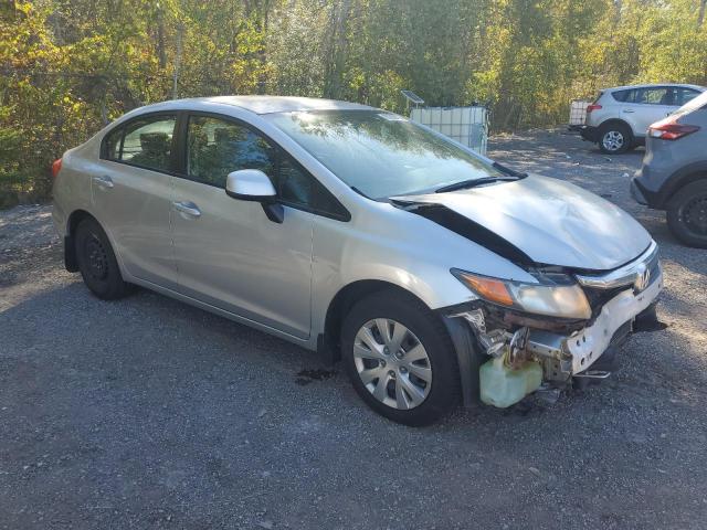 2HGFB2F40CH103463 - 2012 HONDA CIVIC LX SILVER photo 4
