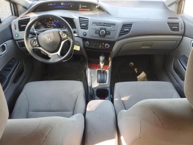 2HGFB2F40CH103463 - 2012 HONDA CIVIC LX SILVER photo 8
