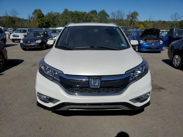 5J6RM4H74GL003149 - 2016 HONDA CR-V EXL WHITE photo 5