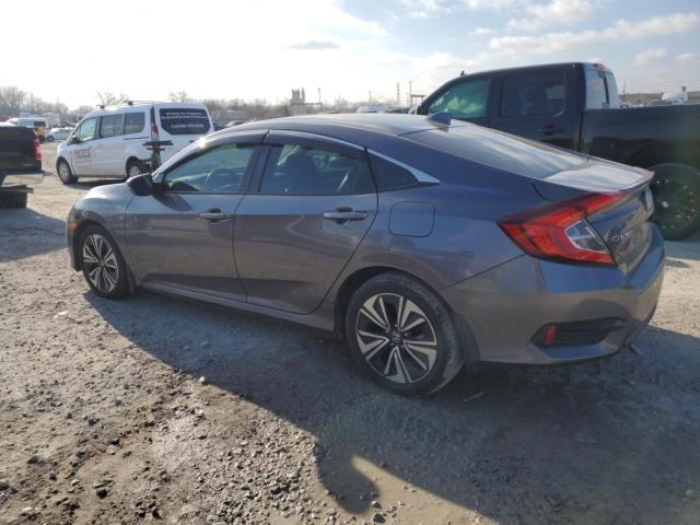 19XFC1F71HE019929 - 2017 HONDA CIVIC EXL გრაფიტი ფოტო 2