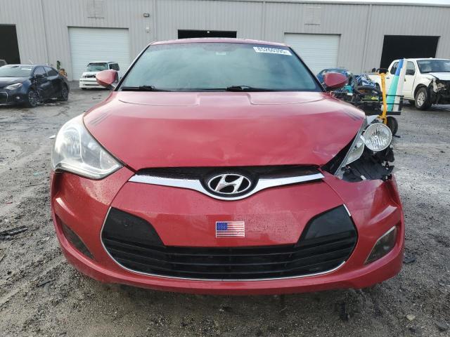 KMHTC6AD9DU138767 - 2013 HYUNDAI VELOSTER RED photo 5