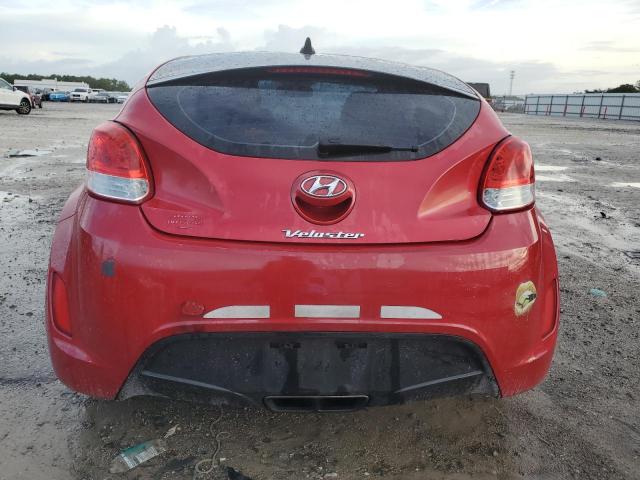 KMHTC6AD9DU138767 - 2013 HYUNDAI VELOSTER RED photo 6