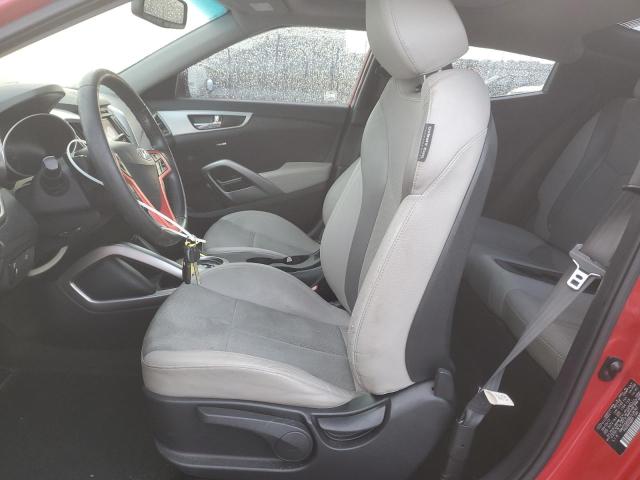 KMHTC6AD9DU138767 - 2013 HYUNDAI VELOSTER RED photo 7
