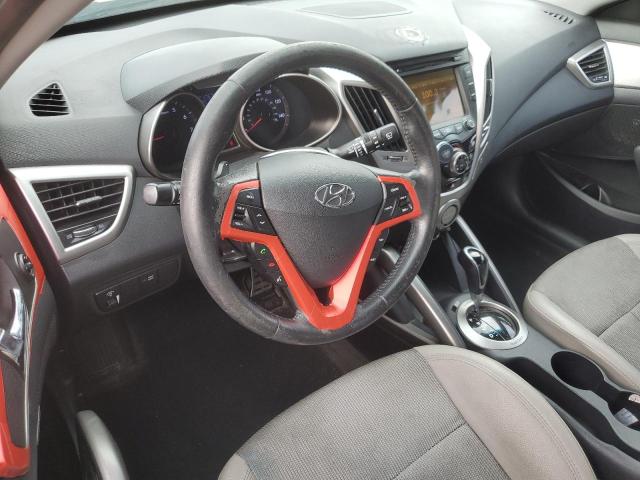 KMHTC6AD9DU138767 - 2013 HYUNDAI VELOSTER RED photo 8
