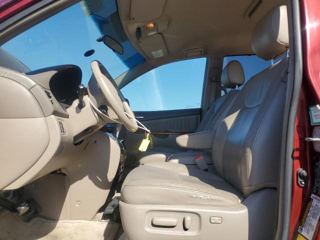 5TDZA22C76S409318 - 2006 TOYOTA SIENNA XLE RED photo 7