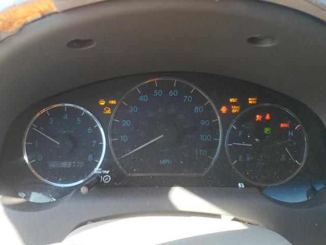 5TDZA22C76S409318 - 2006 TOYOTA SIENNA XLE RED photo 9