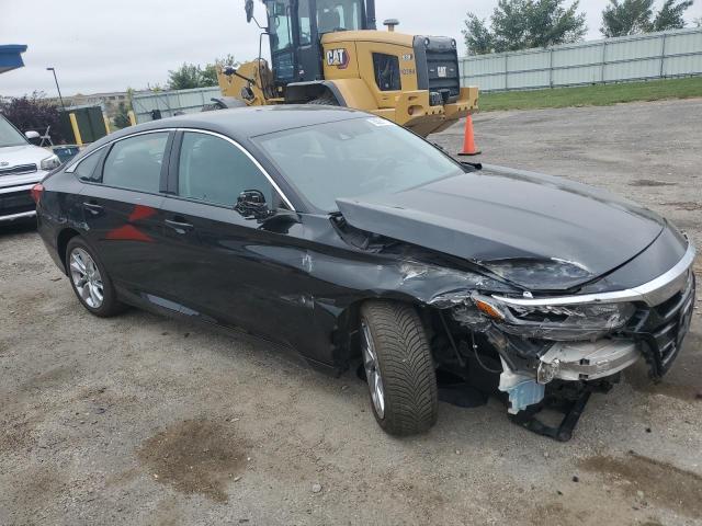 1HGCV1F17JA102011 - 2018 HONDA ACCORD LX შავი ფოტო 4