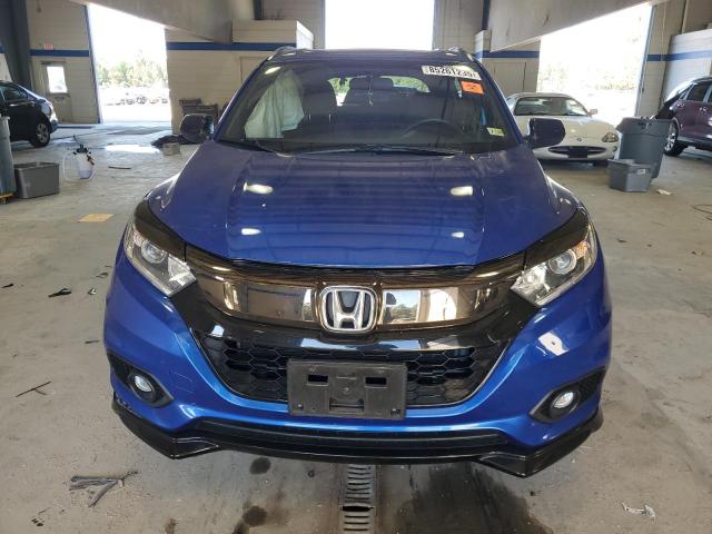 3CZRU6H16NM759570 - 2022 HONDA HR-V SPORT BLUE photo 5