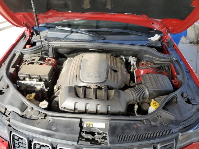 1C4RJFLT7HC742564 - 2017 JEEP GRAND CHER TRAILHAWK Червоний фото 11