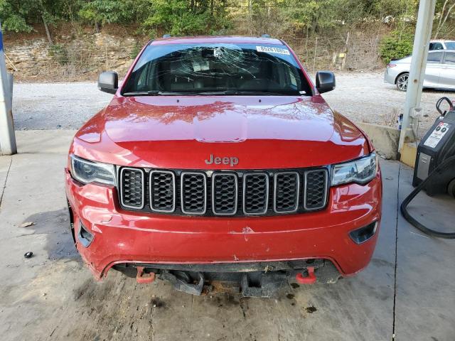 1C4RJFLT7HC742564 - 2017 JEEP GRAND CHER TRAILHAWK Червоний фото 5