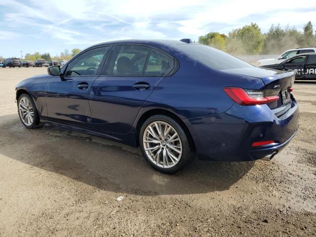 3MW89FF08P8D31232 - 2023 BMW 330 I BLUE photo 2