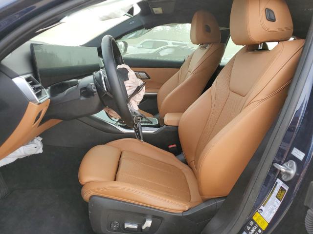 3MW89FF08P8D31232 - 2023 BMW 330 I BLUE photo 7