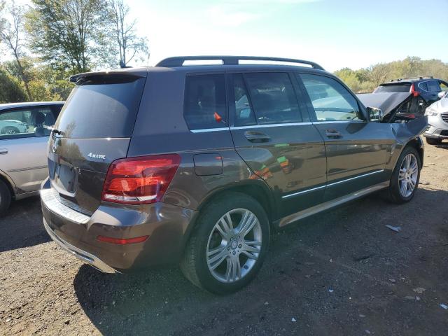 WDCGG8JB9EG162467 - 2014 MERCEDES-BENZ GLK 350 4MATIC BROWN photo 3
