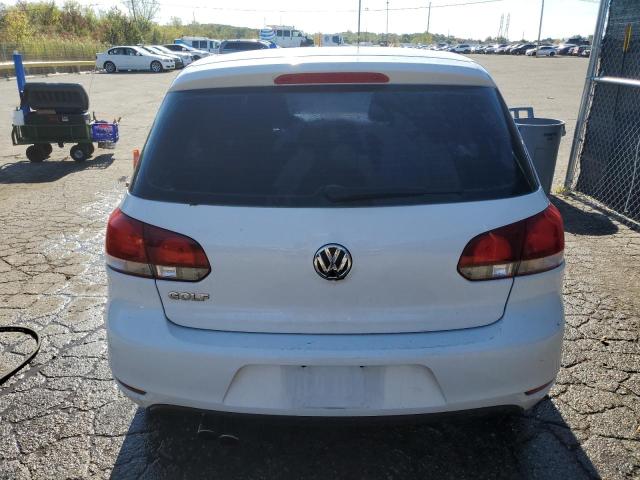 WVWDB7AJ5BW202411 - 2011 VOLKSWAGEN GOLF WHITE photo 6
