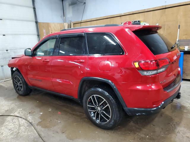 1C4RJFLT5HC810005 - 2017 JEEP GRAND CHER TRAILHAWK წითელი ფოტო 2