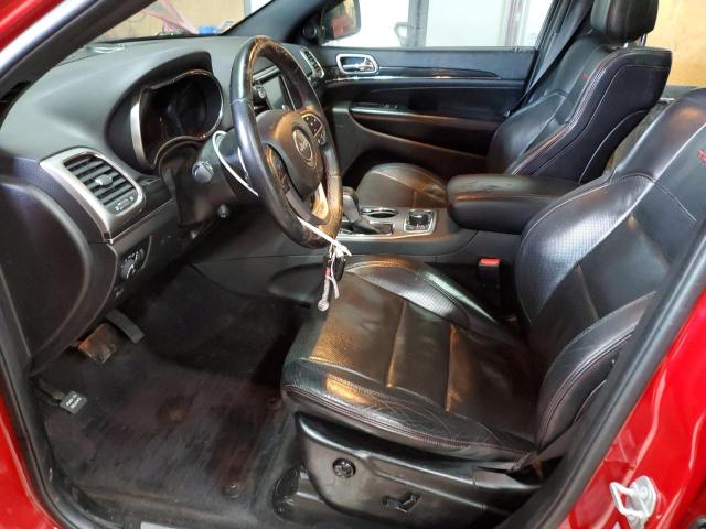 1C4RJFLT5HC810005 - 2017 JEEP GRAND CHER TRAILHAWK წითელი ფოტო 7