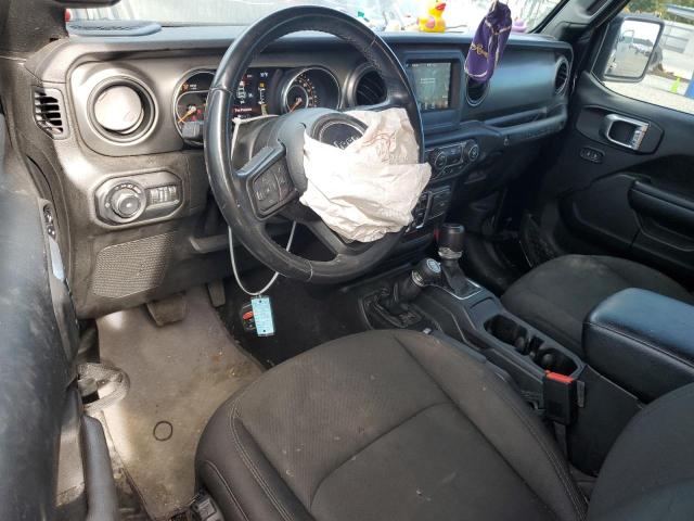 1C4HJXDG5MW719585 - 2021 JEEP WRANGLER U SPORT BLACK photo 8