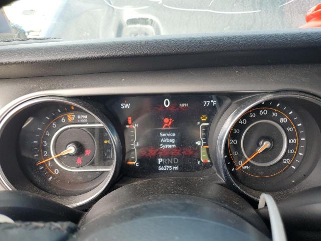 1C4HJXDG5MW719585 - 2021 JEEP WRANGLER U SPORT BLACK photo 9