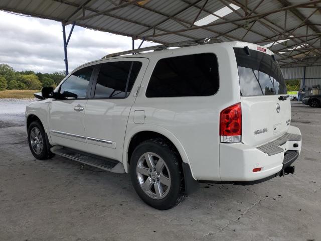 5N1BA0NF5AN619664 - 2010 NISSAN ARMADA PLATINUM WHITE photo 2