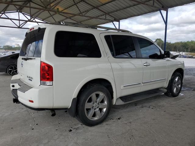 5N1BA0NF5AN619664 - 2010 NISSAN ARMADA PLATINUM WHITE photo 3
