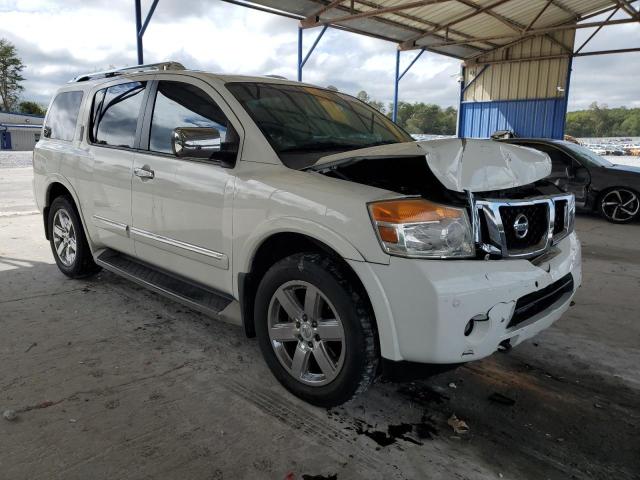 5N1BA0NF5AN619664 - 2010 NISSAN ARMADA PLATINUM WHITE photo 4