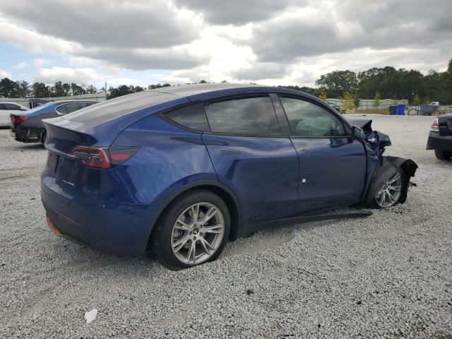 7SAYGDEEXPA146041 - 2023 TESLA MODEL Y 蓝色 照片 3