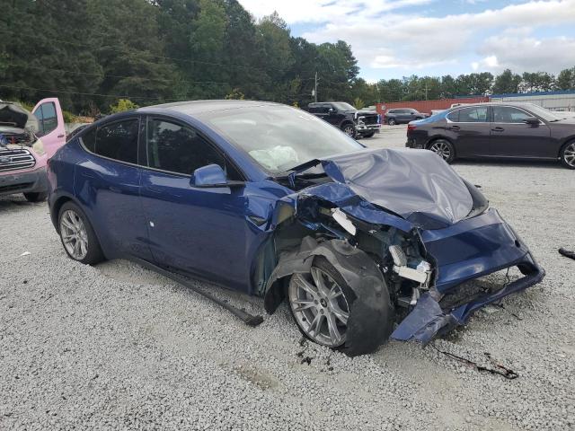 7SAYGDEEXPA146041 - 2023 TESLA MODEL Y 蓝色 照片 4