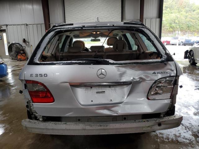 WDBUH87X49B384022 - 2009 MERCEDES-BENZ E 350 4MATIC SILVER photo 6