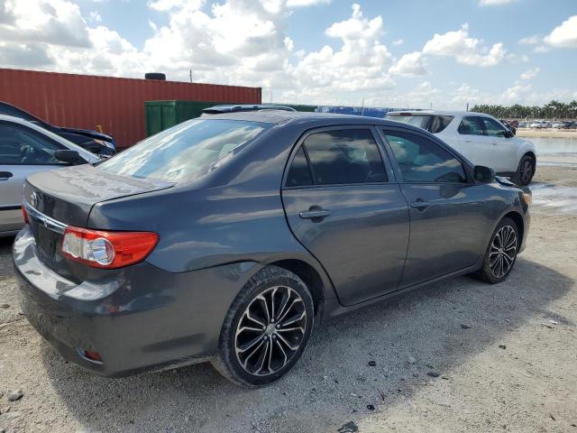 2T1BU4EE1DC993027 - 2013 TOYOTA COROLLA BASE 灰色 照片 3