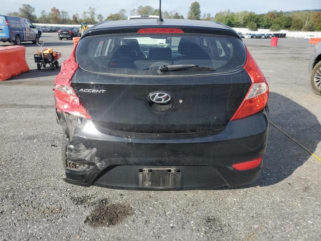 KMHCT5AE0CU018597 - 2012 HYUNDAI ACCENT GLS BLACK photo 6