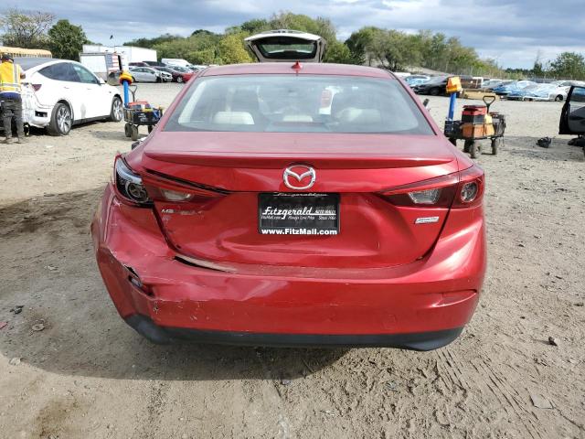 JM1BM1W38F1232868 - 2015 MAZDA 3 GRAND TOURING RED photo 6