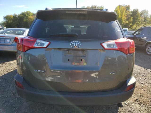 JTMZFREV3ED035176 - 2014 TOYOTA RAV4 LE BROWN photo 6