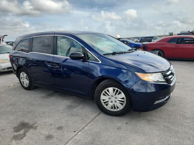 5FNRL5H24FB090989 - 2015 HONDA ODYSSEY LX BLUE photo 4