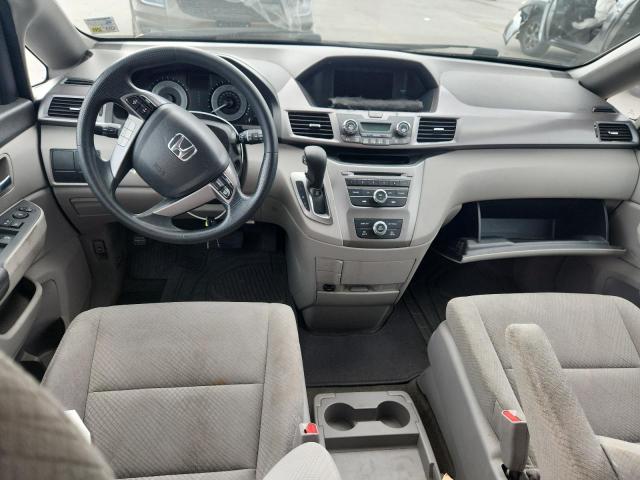 5FNRL5H24FB090989 - 2015 HONDA ODYSSEY LX BLUE photo 8