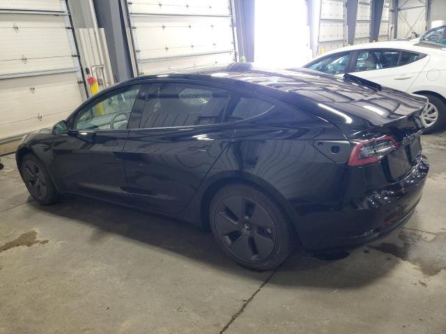 5YJ3E1EB2NF195560 - 2022 TESLA MODEL 3 Siyah fotoğraf 2