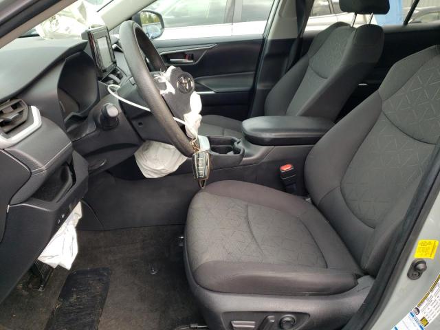 2T3P1RFVXMW212439 - 2021 TOYOTA RAV4 XLE GRAY photo 7