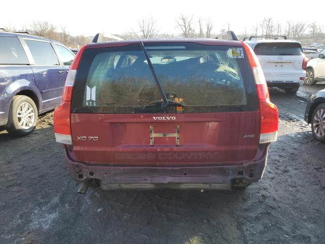 YV4SZ592371259292 - 2007 VOLVO XC70 BURGUNDY photo 6