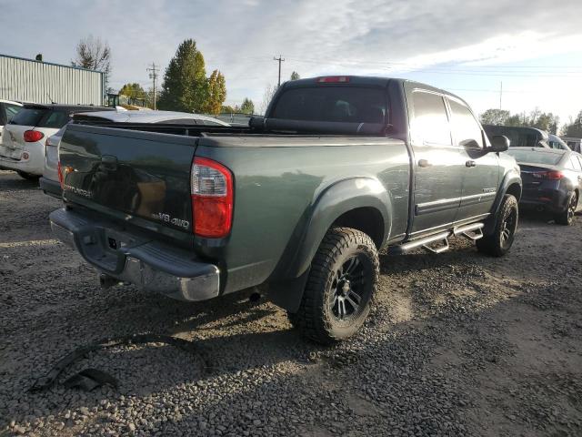 5TBDT44136S524633 - 2006 TOYOTA TUNDRA DOUBLE CAB SR5 GREEN photo 3