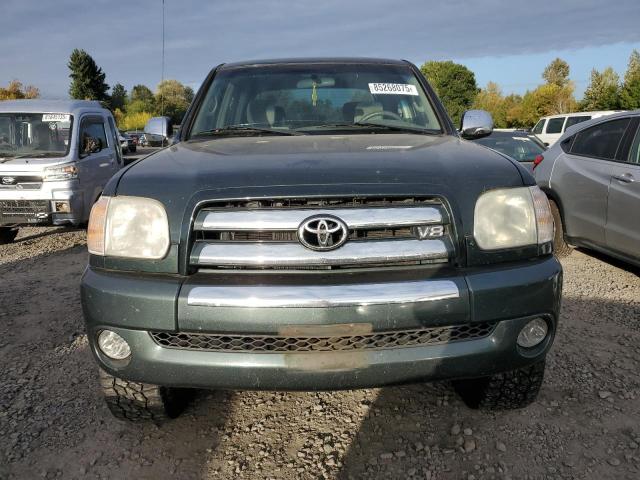 5TBDT44136S524633 - 2006 TOYOTA TUNDRA DOUBLE CAB SR5 GREEN photo 5