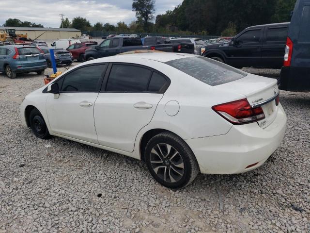 19XFB2F91DE011124 - 2013 HONDA CIVIC EXL WHITE photo 2