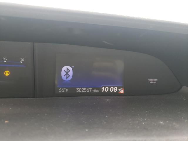 19XFB2F91DE011124 - 2013 HONDA CIVIC EXL WHITE photo 9